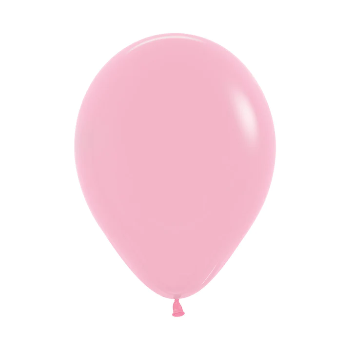 Гелиевый шар пастель розовый премиум