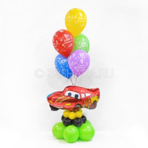 Машинка с шариками
