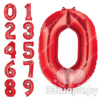 Красная цифра из шаров во Владимире