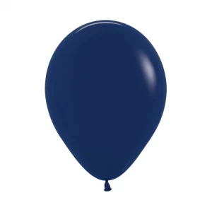 Гелиевый шар пастель темно-синий премиум